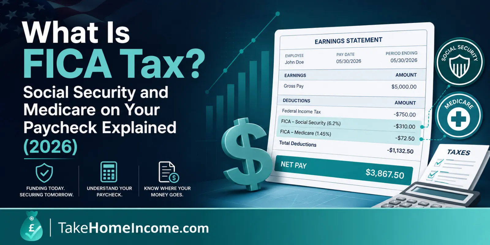FICA Tax Explained (2026): Social Security + Medicare